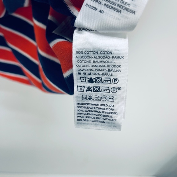 Levi’s Men’s T Shirt Classic Pocket In Naval Academy Multicolor Size XL New - Picture 5 of 9